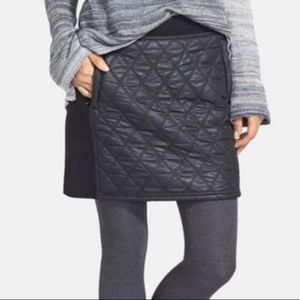 Prana Quilted Puffer Fleece Skirt